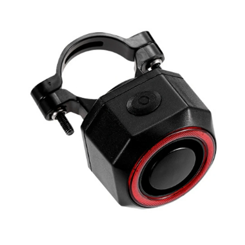 ZIZI Bicycle Alarm Remote Control Bike Anti Theft Alarm USB Rechargeable Motorcycle Bicycle Detector With Bracket