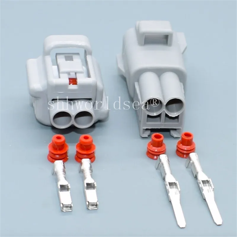 

Shhworldsea 2Pin 2Way Automotive Fog Socket Lamp Plug Turn Signal Light Connector Plug For Toyota Cars 90980-11019