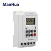 ManHua 220VAC 25A MS316B with cover weekly Programmable 99 ON Duration 23hours 59 Seconds With LCD Display School Bell Timer 2