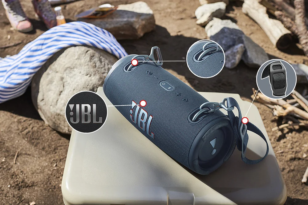 Buy JBL Xtreme 3 Portable Bluetooth Speaker Powerful Sound Deep Bass & Upto 15 Hours of Playtime Price In Pakistan available on techmac.pk we offer fast home delivery all over nationwide.