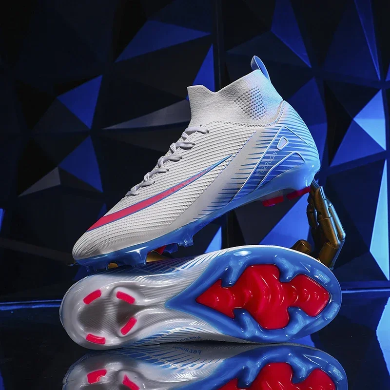 Men Football Boots Society Children Professional Resistant Studded TF/FG Unisex Soccer Shoes Top Quality Sneakers Football Shoes