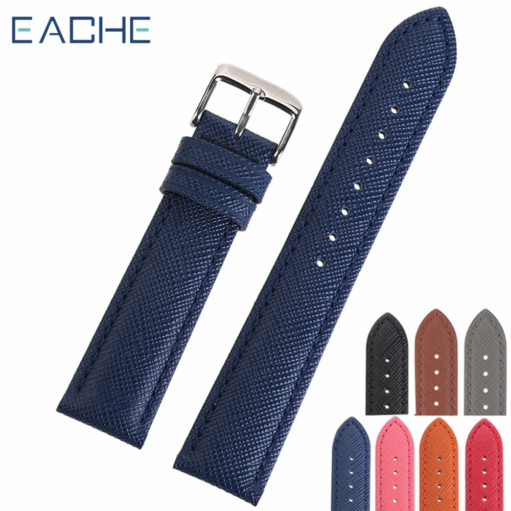고급스럽고 세련된 EACHE 사피아노 가죽 시계 스트랩으로 시계의 스타일을 돋보이게 하세요