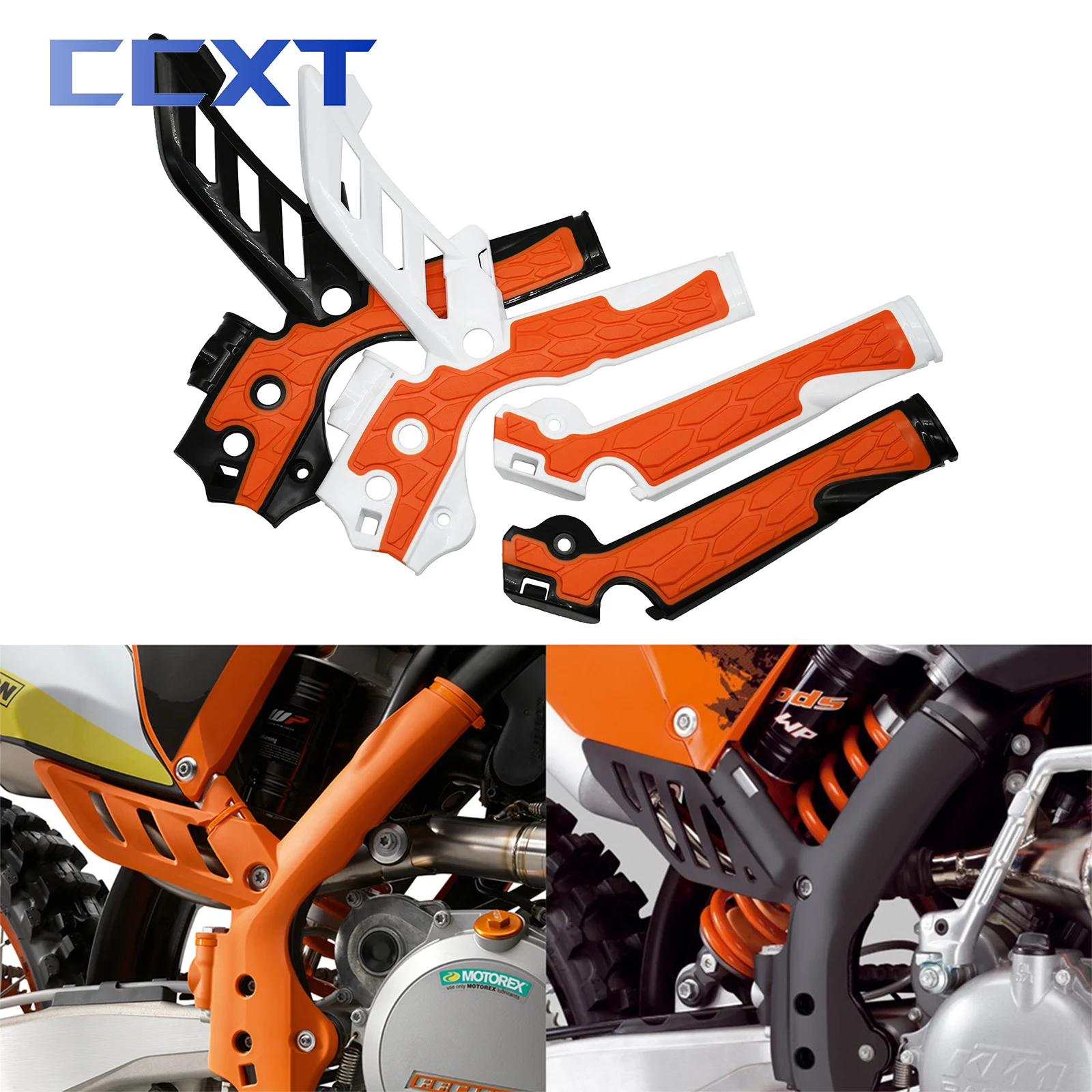 오토바이 프레임 가드 모토크로스 X 그립 프레임 보호 커버, KTM XCW XCFW SX SXF EXC EXCF 2011-2016 125 150 250 350-500