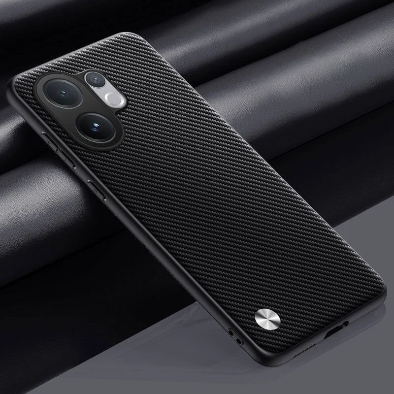 Elegant PU Leather Phone Case with Silicone Protection and Matte Finish