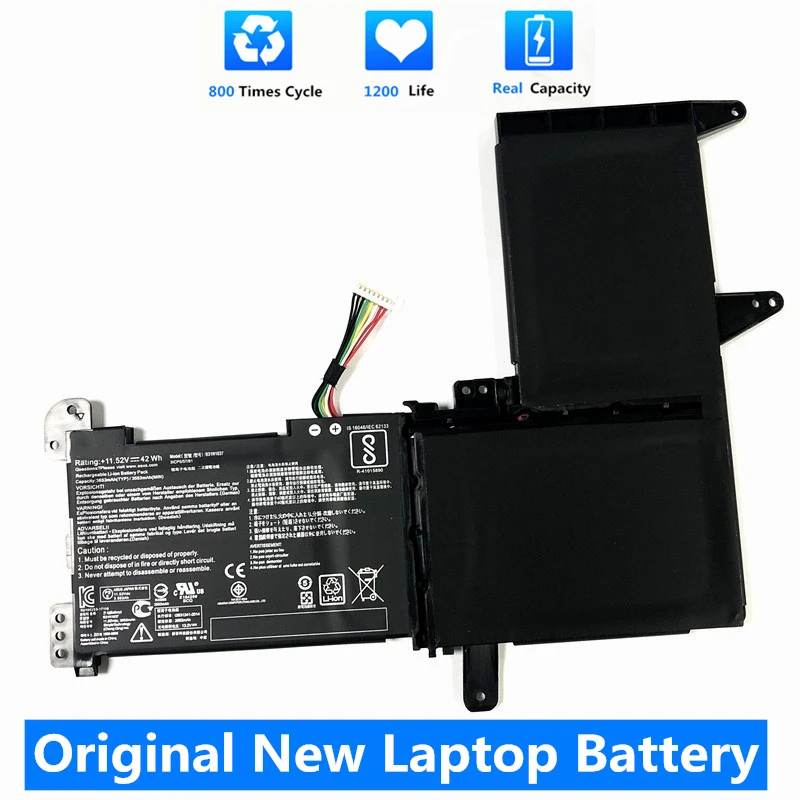 

CSMHY Original B31N1637 Battery For ASUS X510 X510UA X510UF X510UQ VivoBook S15 S510UA S510UQ S510UN S510UR F510UA F510UQ