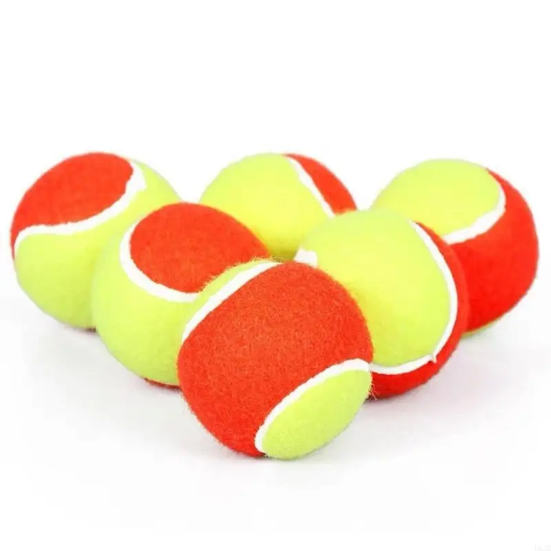 U1JC 3Pcs Training Exercise Tennis Balls for Beginners Tennis Balls Practice Balls, for Dogs Kids