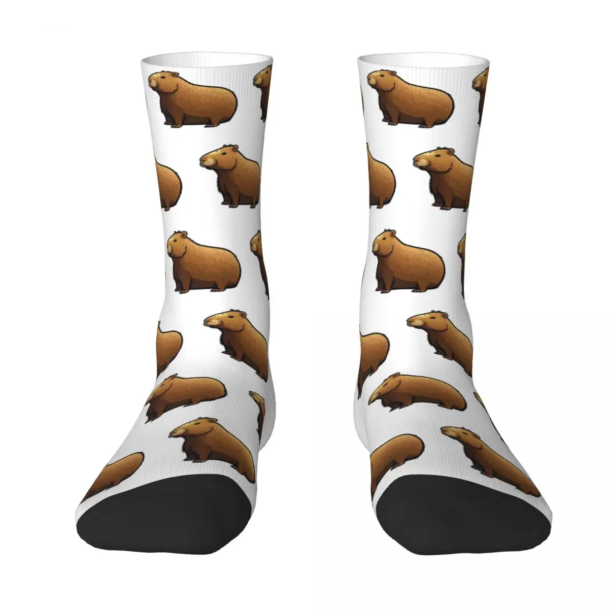 

Capybara Is My Spirit Animal Socks Harajuku Super Soft Stockings All Season Long Socks Accessories for Unisex Gifts