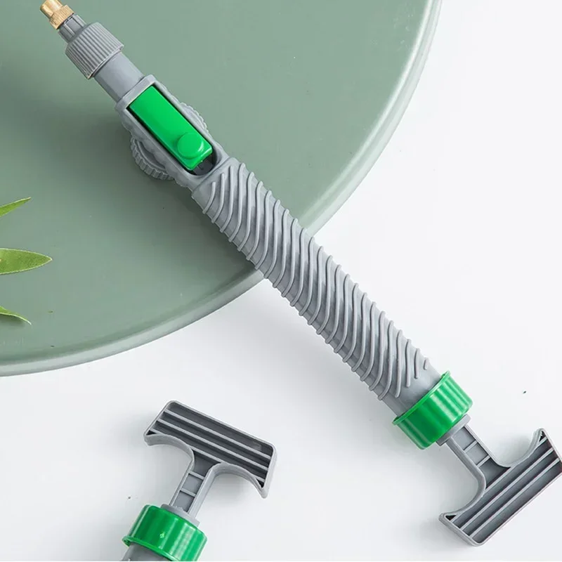 Gardening Watering Sprayer Beverage Bottle Watering Can High Pressure Small Manual Pressure Adjustable Spray Head Garden Spray