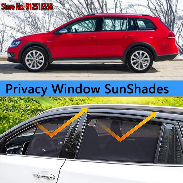 Seite Sonnenschutz Schatten Schutz Fenster Sonnenschirme Sonnenschutz Auto  für Volkswagen VW Golf 7 mk7 Wagen Variante All track 2012-2020 - AliExpress