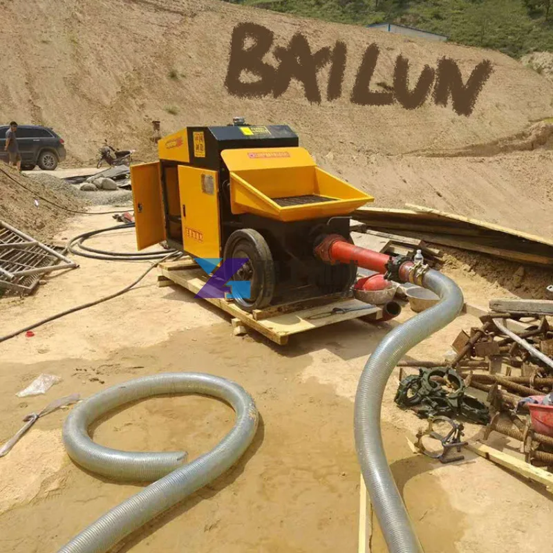 คอลัมน์โครงสร้างรองขนาดเล็ก ปั๊มดีเซล ปั๊มคอนกรีต อุปกรณ์ปั๊มเทคอนกรีต 1