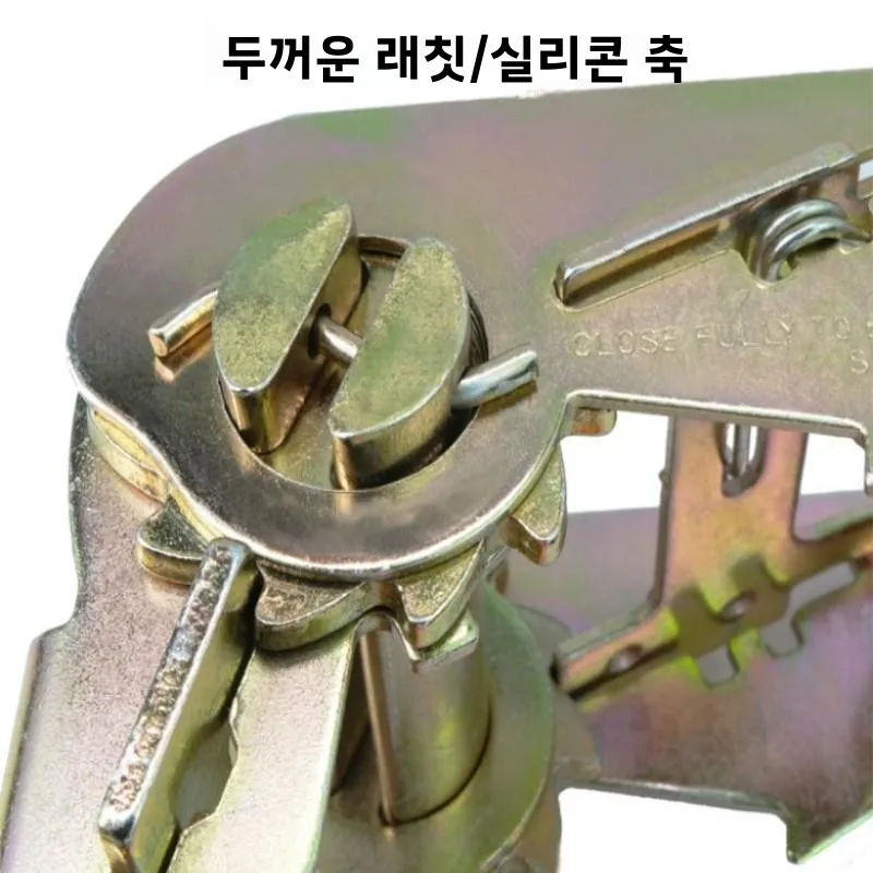 두꺼운 래칫 스트랩 화물 고정 트럭 결속 브레이크 로프 이중 후크 텐셔너 세트 고정 결속 도구 트럭 액세서리