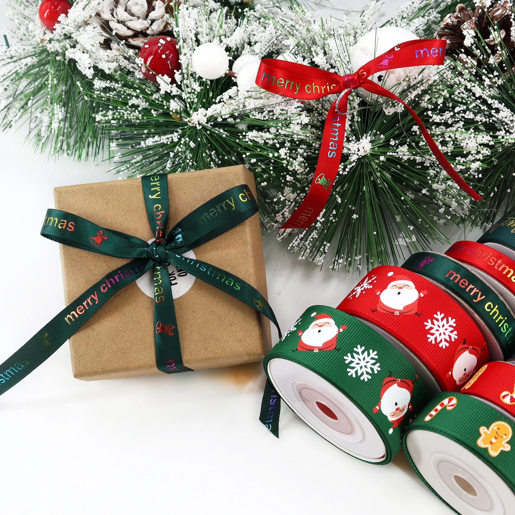 Bow Cap Accessories, Gift Ribbons Wrap, Christmas Ribbon