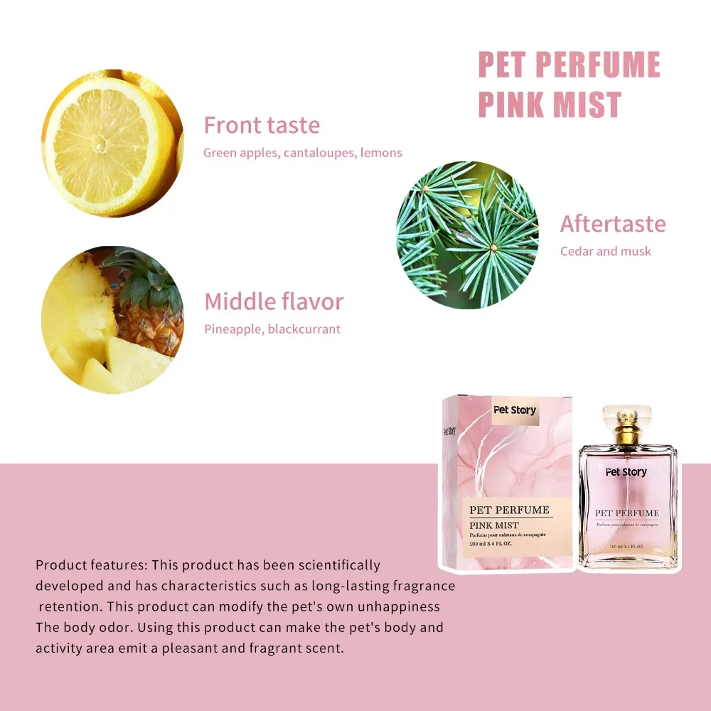 100ml Eco-Friendly Pet Odor Eliminating Perfume