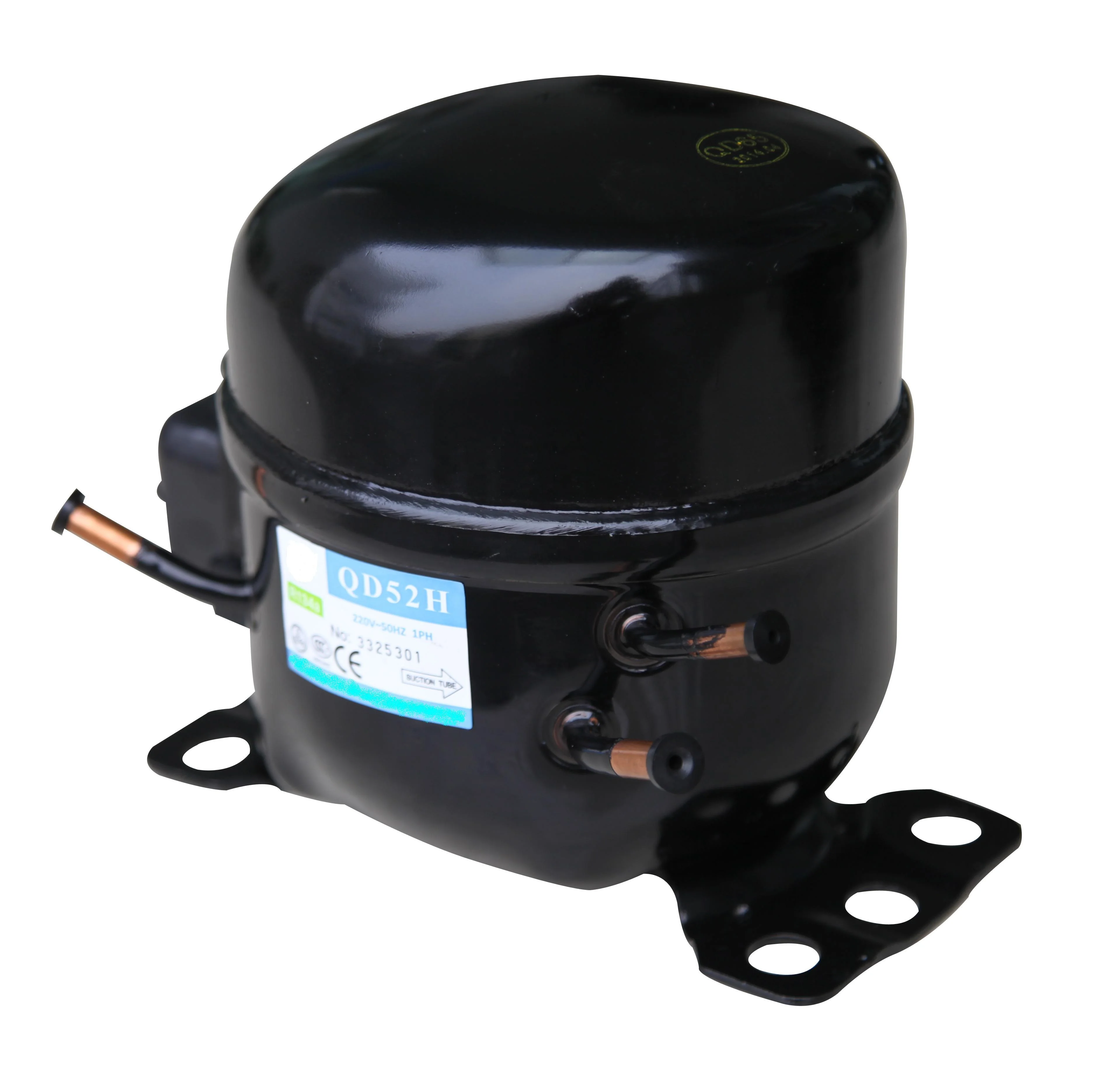 Factory-Qualified R600A Refrigeration Compressor DC 12V Electric Power Source for Freezers Cars Households Outdoors Hotels