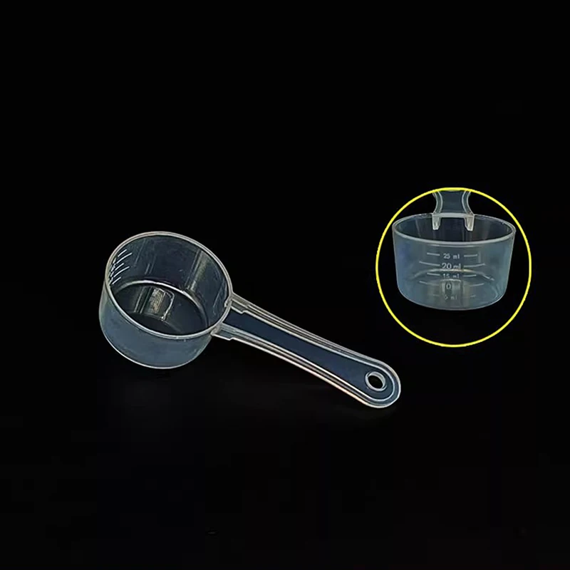 15/30/70/120ml Plastic Measuring Coffee Scoop Scale Baking Utensil Milk Powder Laboratory Liquid Spoon Kitchen Accessories