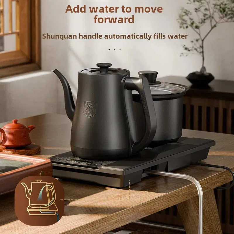Jinshi R9 Integrated Automatic Teapot Lid Handle Electric Heater Water Boiler For Tea Brewing Home Use Chinese Mainlan
