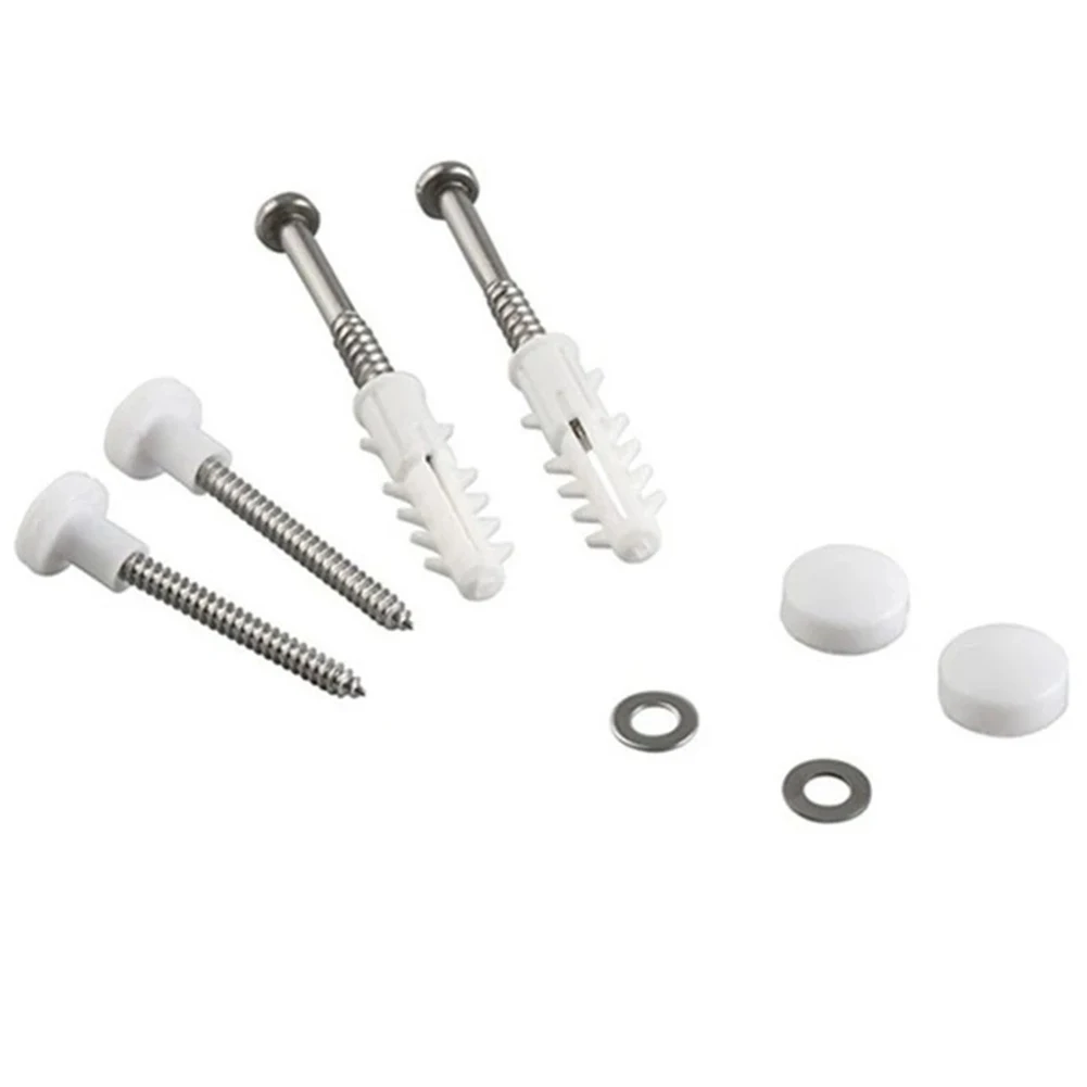 Bathroom Accessories 1 Set L-type Toilet Foot Mounting Screws Bathroom Angled Floor Wc Toilet Pan Bidet Or Semi Pedestal Fixing Kit Bolts