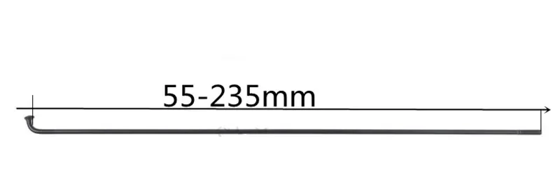 Bicycle Spokes 55-170mm 3mm 100pcs/lot motorcycle electric Bicycle