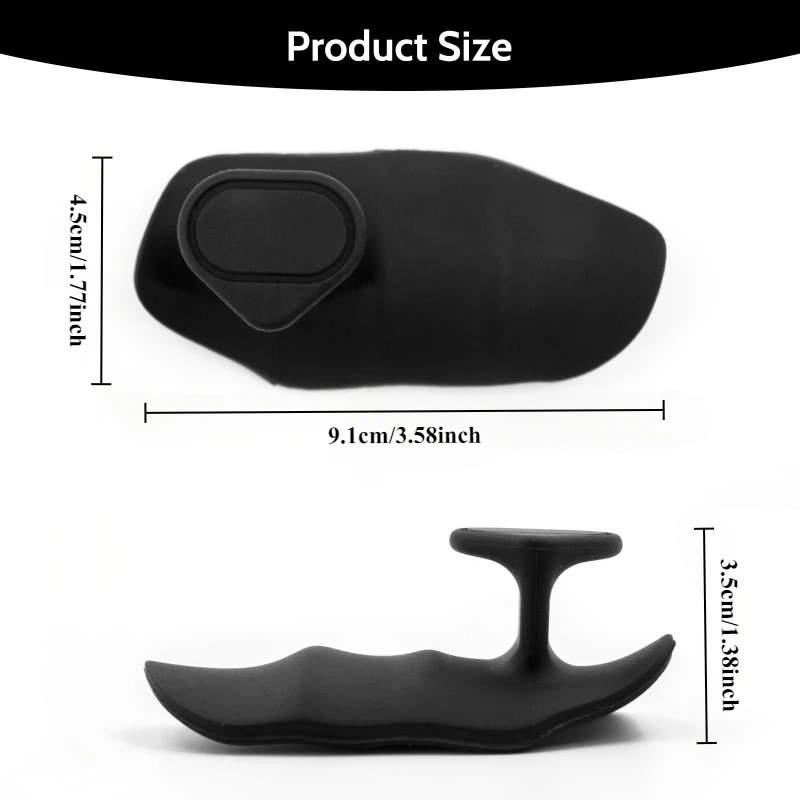 Anti-Slip Grip Fitness Pads - Silicone Non-Slip Palm Protectors, Ergonomic Design for Comfortable Holding, Suitable for Workouts