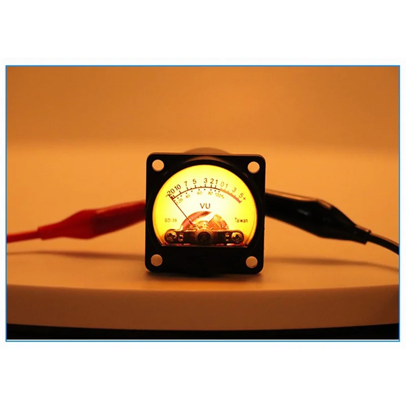 SD-39 Analog Panel 35Mm VU DB Meter Power Amplifier Music Spectrum Analyzer Audio Level Meter W/ Backlight Driver Board