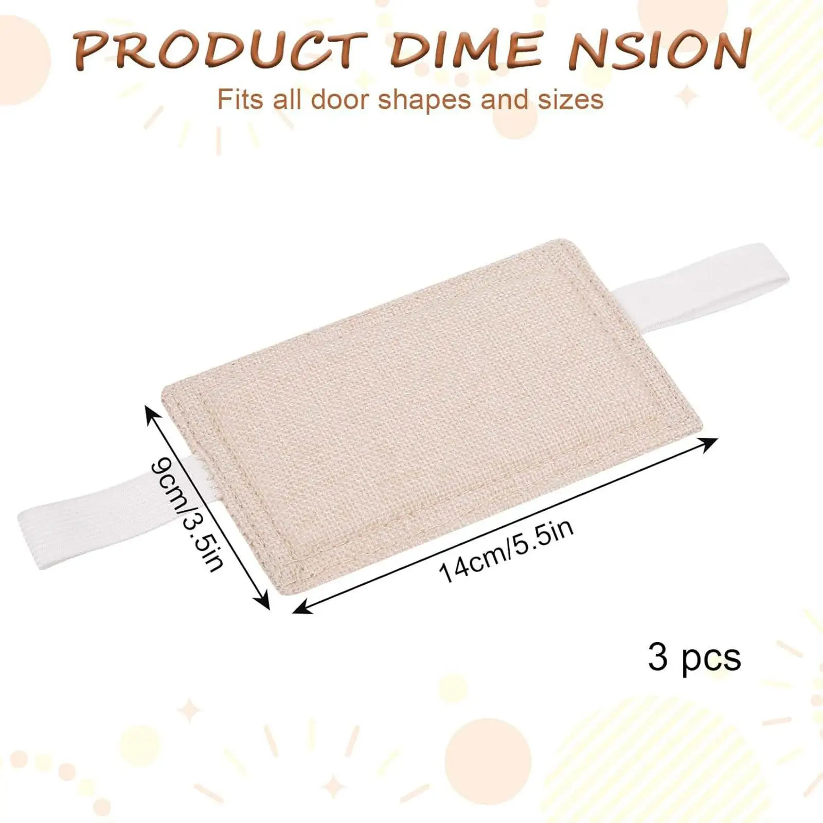 Aazon.co: Leadiy Door Silencer, Padded Door Latch Cover For Baby, 3Pcs/Set Quiet Door Closer