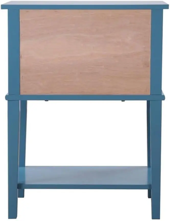 Newton 2 Drawer Nightstand in Teal