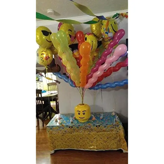 Ballon Long en spirale multicolore, 20/50 pièces, ballon en Latex Spiraal torsadé Unique, décorations de mariage, joyeux anniversaire, vacances, jouets pour enfants 4