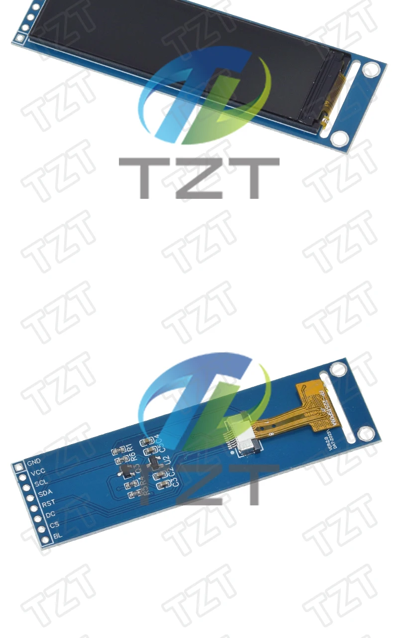2,25 Zoll TFT LCD ST7789 kleiner Bildschirm 76*284 Modul LCD Vollansicht SPI Farbbildschirm – Detail 7