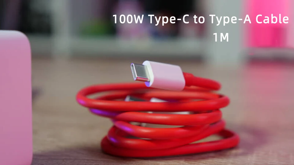 100W SuperVOOC Fast Charger Quick Charging Wall Phone Adapter for Oneplus 13r 12r 12 13 11 10 Ace 5 Pro USB Charger Type C Cable