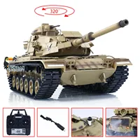 Tongde Model 1/16 RTR RC Battle Tank M60A1 ERA USA Remote Control BB Infrared Battle Toy RTR 320° Model Tank Toys for Boys 2