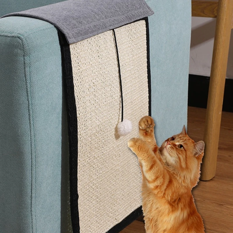 새로운 고양이 Scratcher 보드 장난감 긁는 포스트 매트 부드러운 침대 매트 발톱 케어 애완 동물 장난감