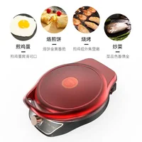 Adjustable temperature electric cake pan household double-sided heating deepening automatic power off multifunctional fully220V 2