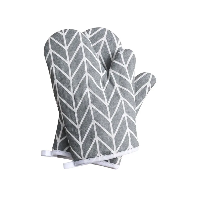 1PC Insulated Household Gloves Oven Heat-Resistant Gloves Baking Supplies Barbecue Grills Kitchen Accessories And Utensils