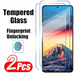 Premium Tempered Glass Screen Protector - 2 Pack for Enhanced Fingerprint Unlocking (S23)