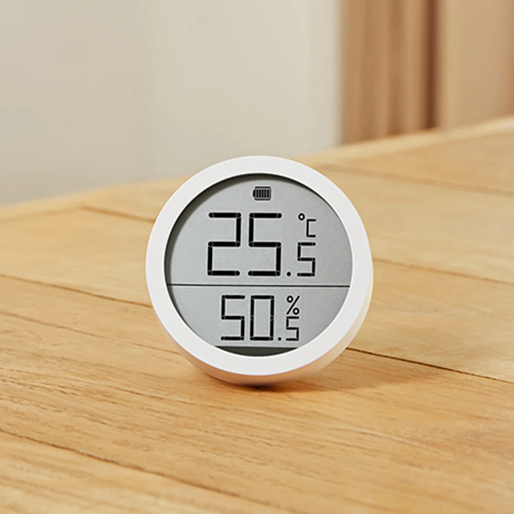 Xiaomi Automatic Smart Sensor Qingping Digital Thermometer & Hygrometer Monitor Lite LCD Screen Data Mi Home App smart temperature humidity sensor