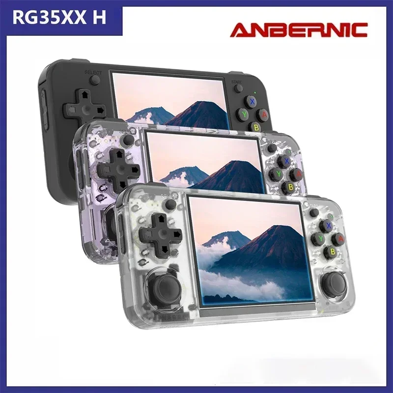 

RG35xx H Open-source Handheld Portable Retro Ps Arcade Gba Game Nostalgic Psp Handheld Game Console Lunix Portable Handheld Game