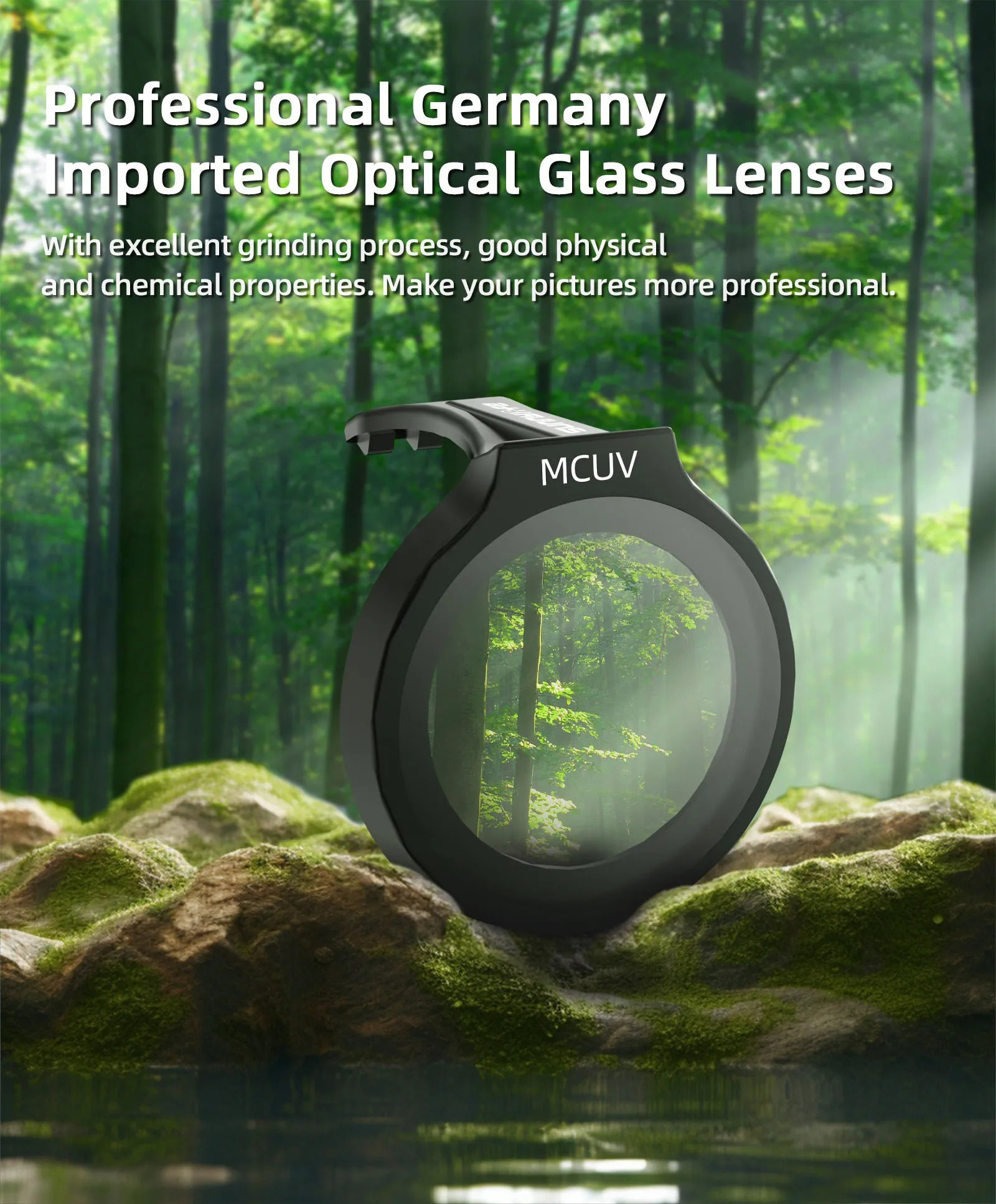 Description Picture 4 of itemLens Filter Kit For DJI For Neo MCUV ND8/16/32/64 Filter Optical Glass Filter Lens Cover Drone Photographic Accessories