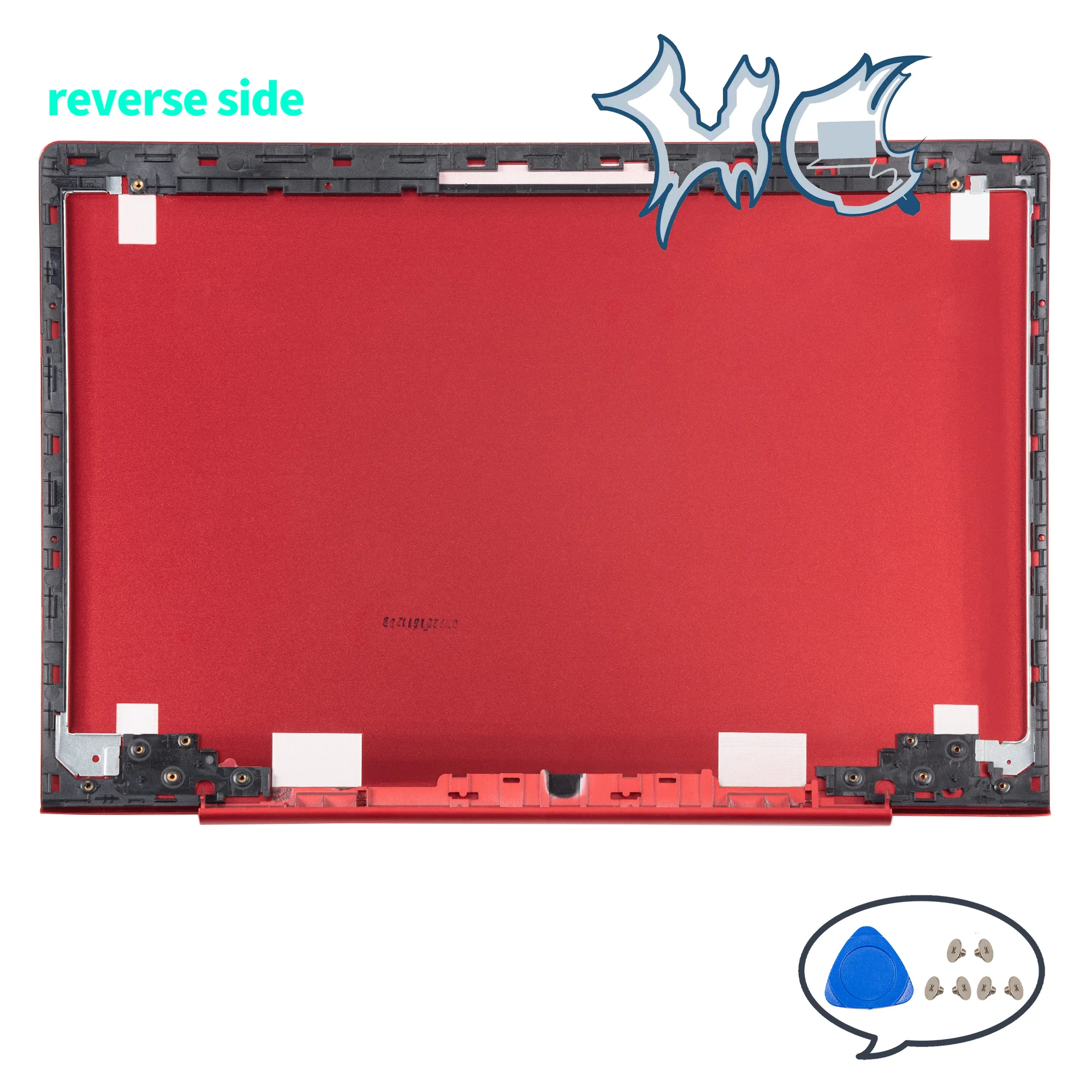 Ideapad 300S-14ISK 500S-14ISK U41-70 S41-35 S41-75 i2000 베젤 힌지 부품용 새 LCD 뒷면 커버 빨간색 교체