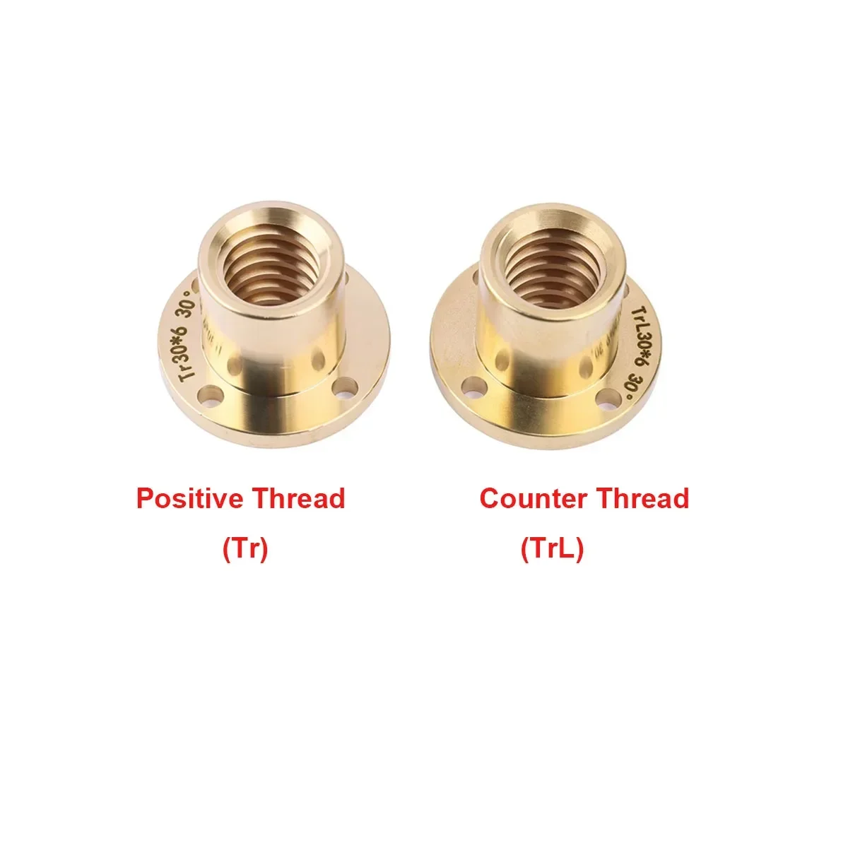 All Copper Round Flange t Trapezoidal Screw Nut Positive Thread Reverse Thread Tr8 Tr10 Tr12 Tr14 Tr16 Tr18 Tr20 square hook screw sleeve flange bearings welded nut