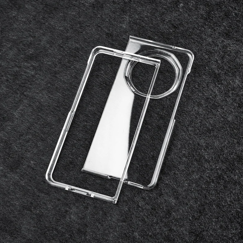 Minimalist Ultra Thin Hard Transparent Phone Case with Camera Lens Protection
