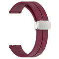 Wine Red-silver