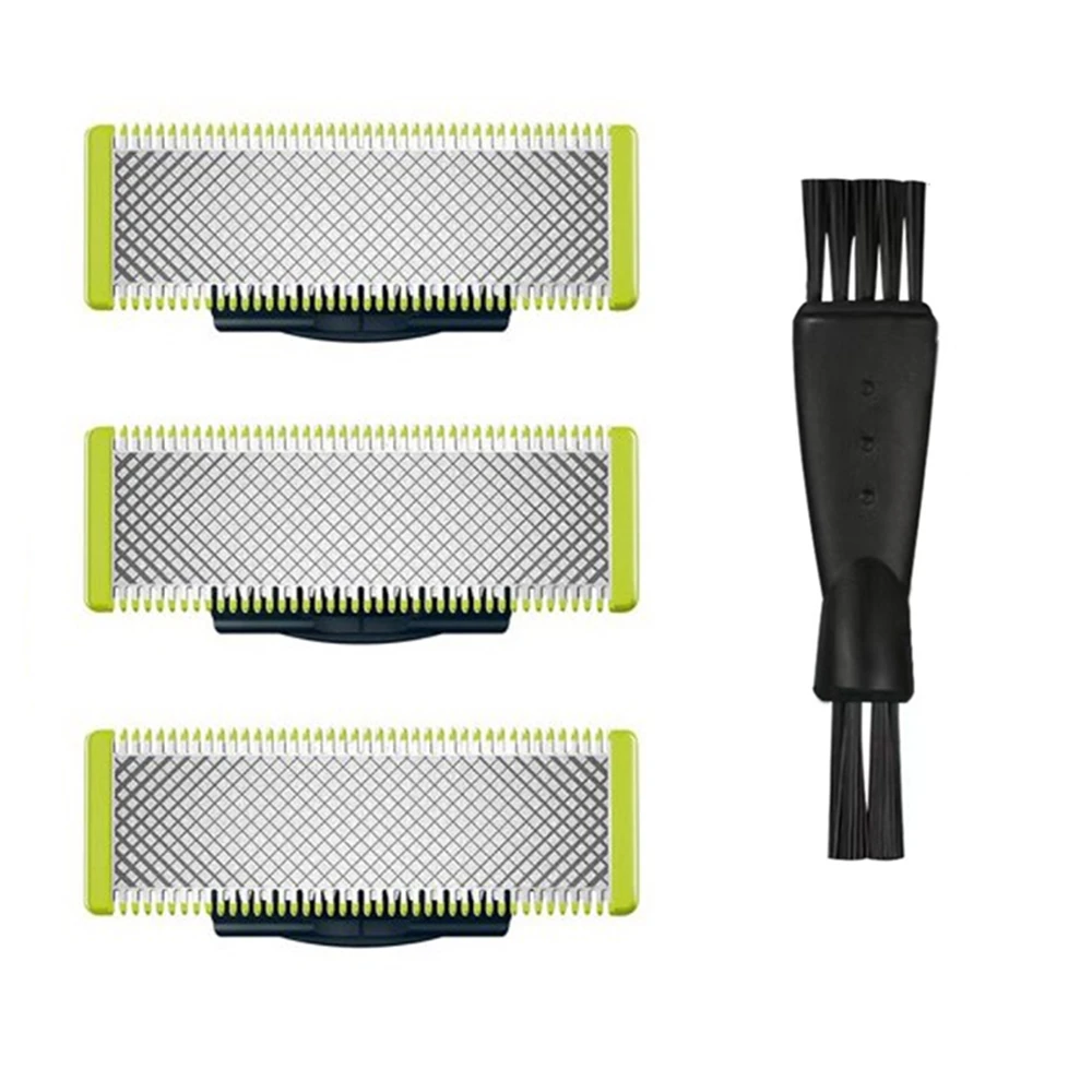 1/2/3 Packs for OneBlade Replacement Blades Shaver Blades for Philips