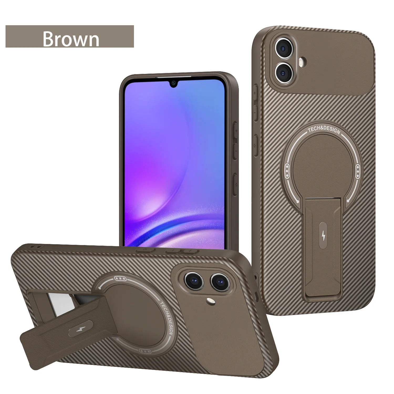 Magnetic Mounting Bracket Protective Back Cover