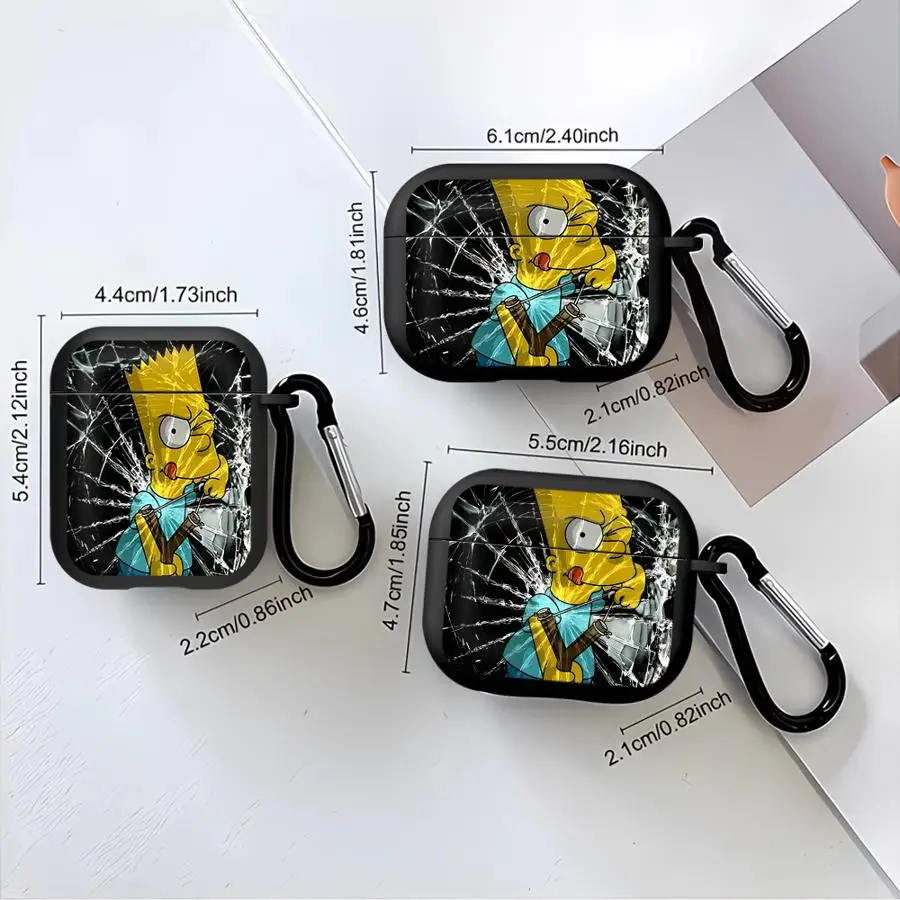 Simpson-Themed Fun Earphone Case Cover