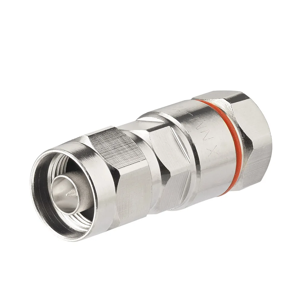 RF Coaxial Connector for Corrugated Copper Cable