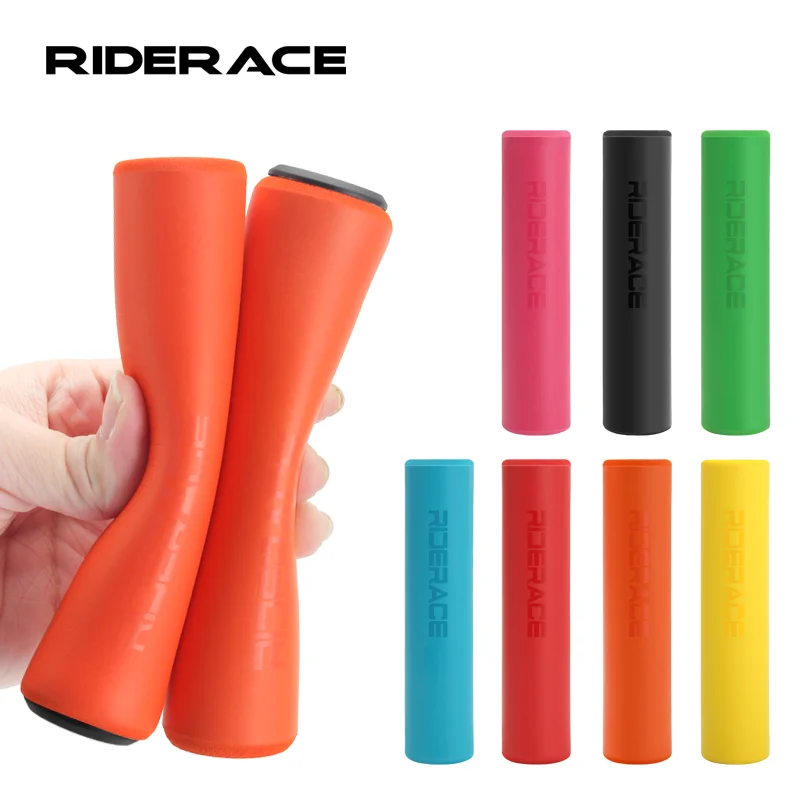 Bicycle Grips Silicone Sponge Soft For MTB Mountain Bike Handlebar Cover Anti-skid Shock-absorbing Scooter Road Cycling Grip