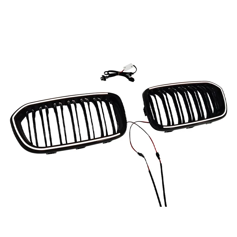 1 Series F20 F21 118i 120i M140i 118d 120d 125d LED Luminous Racing Grills Car F