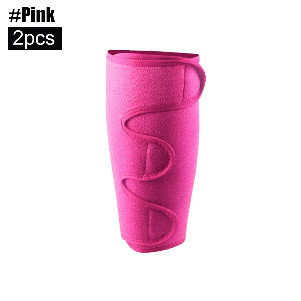 2Pcs Calf Brace for Torn Calf Muscle and Shin Splint Pain Relief - Calf Compression Sleeve for Strain, Tear, Lower Leg Injury