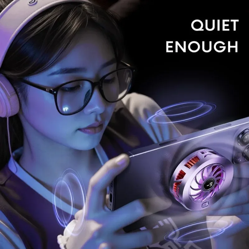 GD35 휴대 전화 4 기어 PUBG 게임 쿨러 반도체 냉동 자기 냉각 라디에이터 for IPhone 12 13 14 15 Pro Max