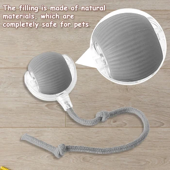 1PCS Cat Interactive Ball Toys Electric Automatic Rolling Ball Toys Rechargeable Self Rotating Ball Anti-Depression Pet Toy 2024 5